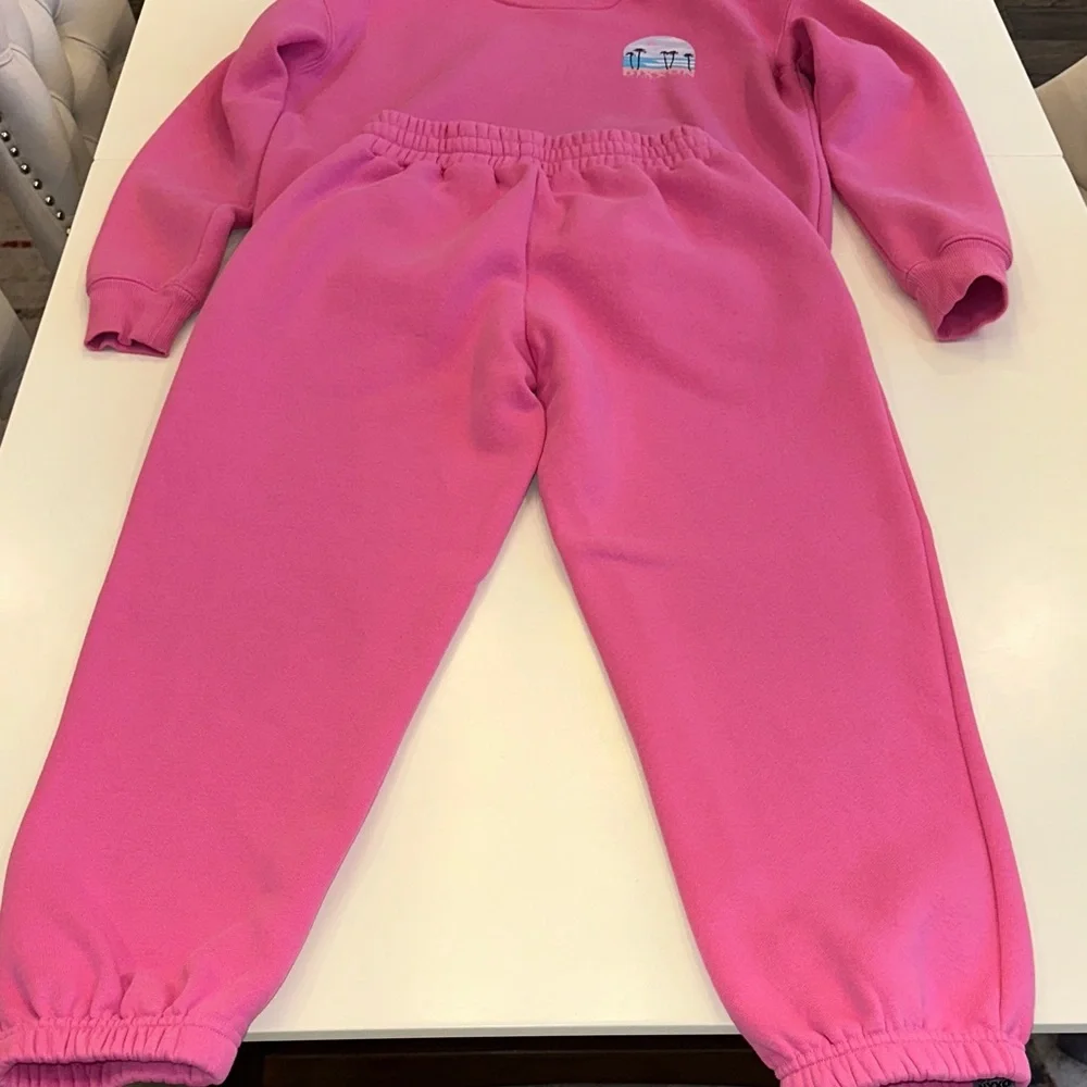 Dixxon Flannel Company Pink Sweatsuit - Picture 7 of 11